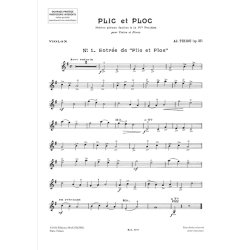 Plic Et Ploc N 1 (Entree-Pieces Faciles 1 Pos)